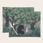 Another Quiet Spot (in Green) Placemat Gallery Image 1
