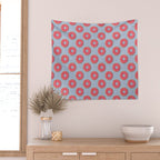 FAST FOOD / Donut - pattern Wall Tapestry Gallery Image 2