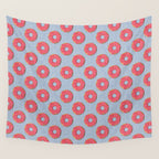 FAST FOOD / Donut - pattern Wall Tapestry Gallery Image 4