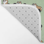 Olympic Lifting Corgi Bath Mat Gallery Image 2