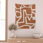 Fragmented Paths 7 Wall Tapestry Gallery Image 2