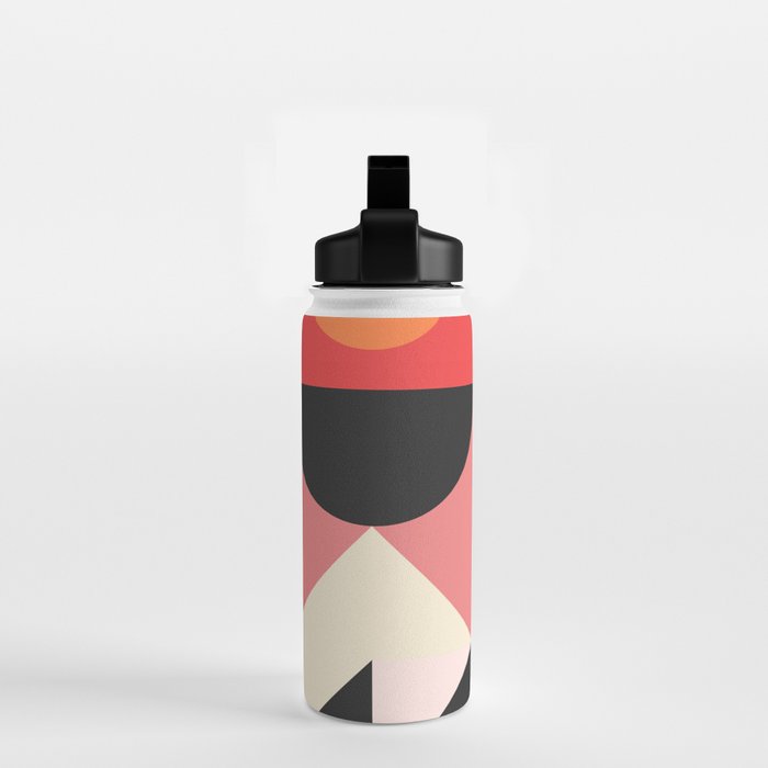 Geometric Shapes 219 Water Bottle Gallery Image 2