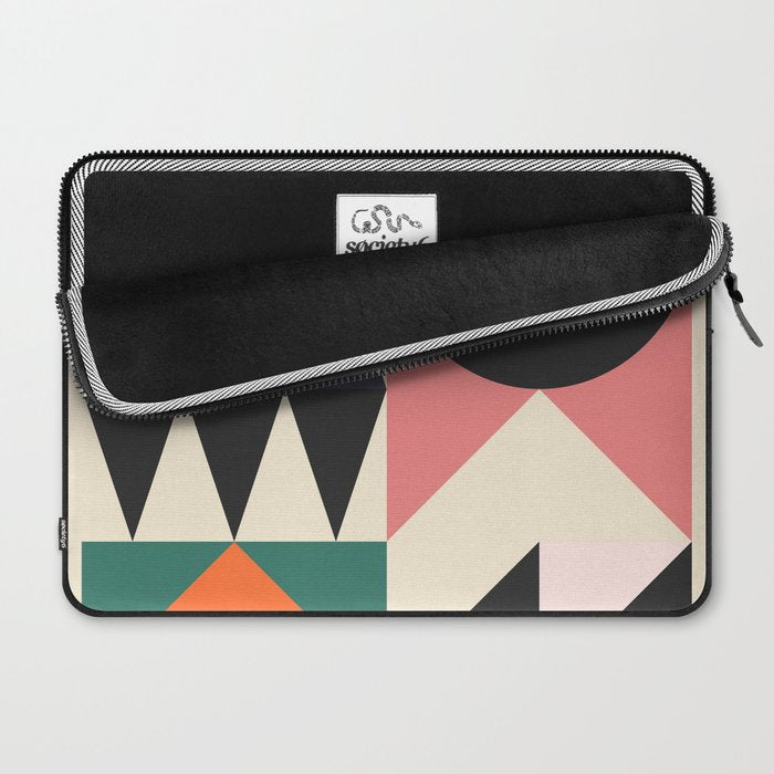 Geometric Shapes 219 Laptop Sleeve Gallery Image 2