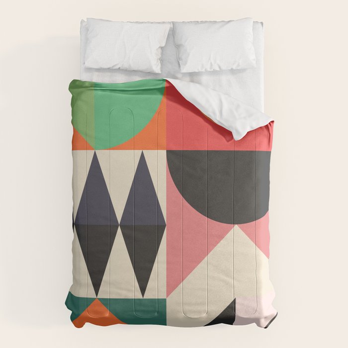 Geometric Shapes 219 Comforter Gallery Image 6