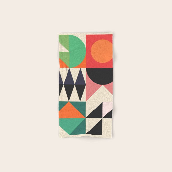 Geometric Shapes 219 Bath Towel Gallery Image 1