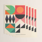 Geometric Shapes 219 Wrapping Paper Gallery Image 3