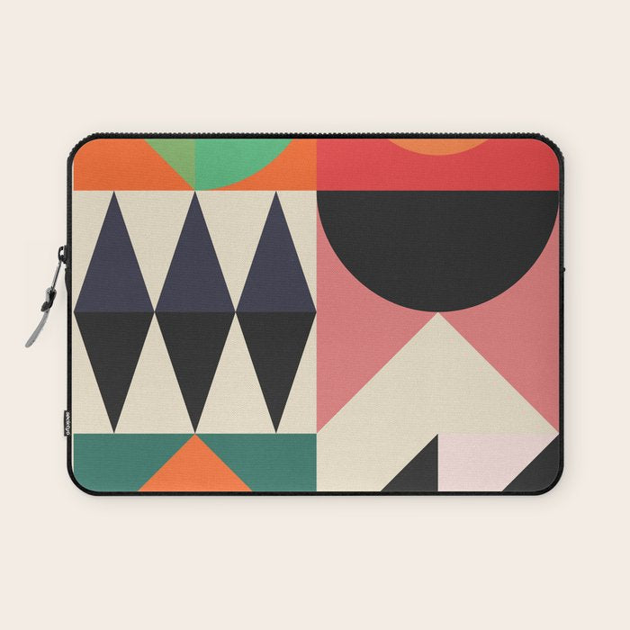 Geometric Shapes 219 Laptop Sleeve Gallery Image 1