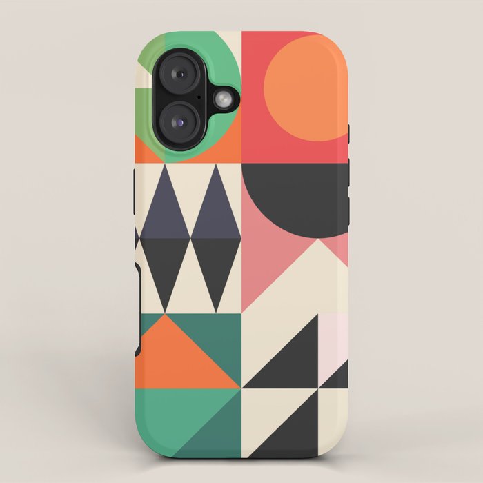Geometric Shapes 219 iPhone Case Gallery Image 1