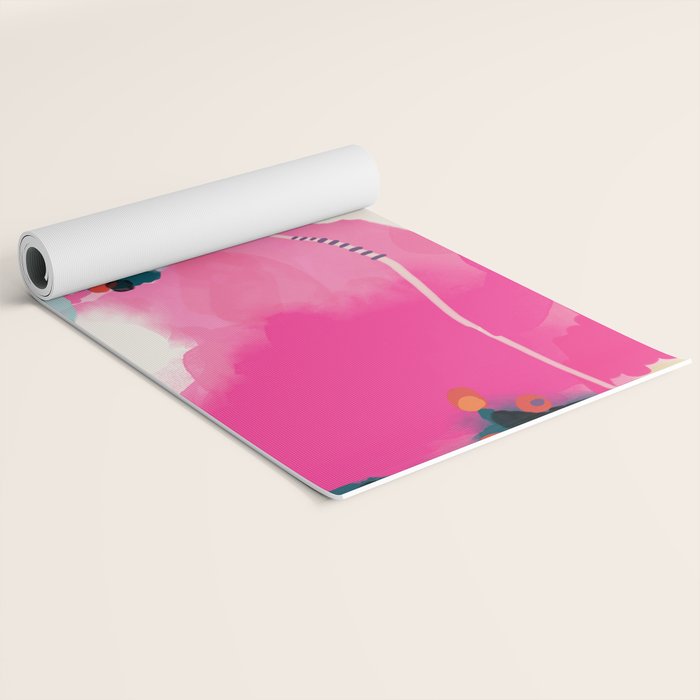 pink sky II Yoga Mat Gallery Image 2