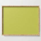 Chartreuse Solid Color Serving Tray Gallery Image 1