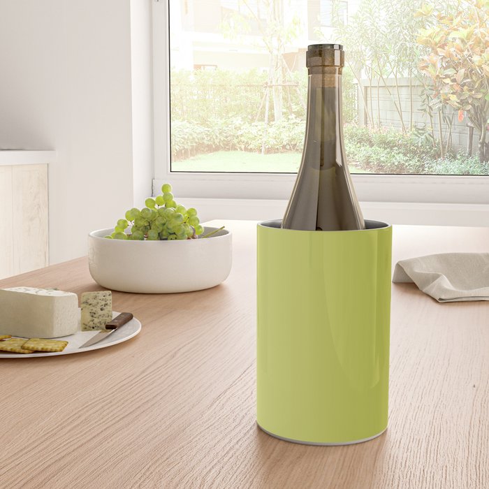 Chartreuse Solid Color Wine Chiller Gallery Image 4