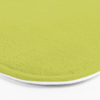 Chartreuse Solid Color Bath Mat Gallery Image 3