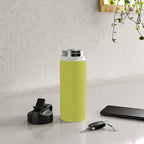 Chartreuse Solid Color Water Bottle Gallery Image 4