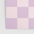 Light Lilac Checkerboard Check Pattern  Poster Gallery Image 3