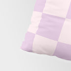 Light Lilac Checkerboard Check Pattern  Pillow Sham Gallery Image 4