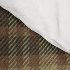 Vintage Brown Tartan Plaid Pattern Comforter Gallery Image 4