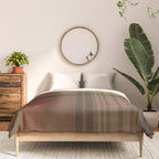 Vintage Brown Tartan Plaid Pattern Comforter Gallery Image 3