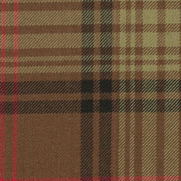 Vintage Brown Tartan Plaid Pattern Coffee Mug Gallery Image 2