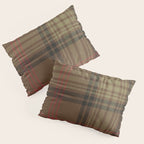 Vintage Brown Tartan Plaid Pattern Pillow Sham Gallery Image 3