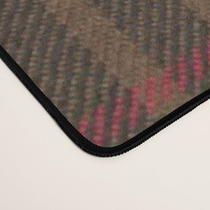 Vintage Brown Tartan Plaid Pattern Desk Mat Gallery Image 4