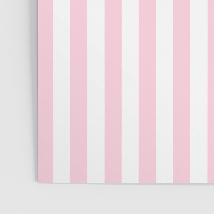 Pastel Pink Candy Stripe Pattern Poster Gallery Image 3