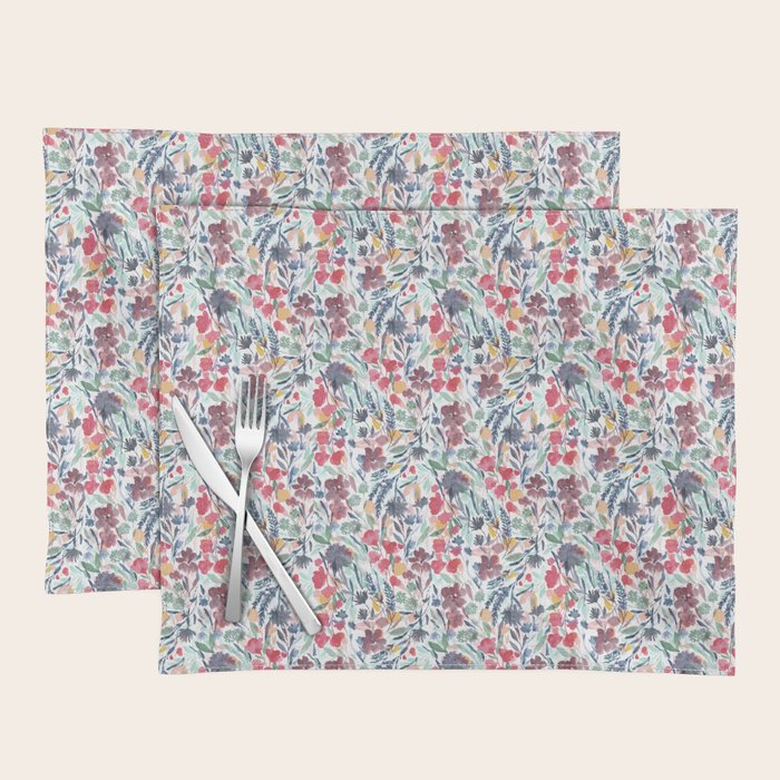 Upside Floral Deep Placemat Gallery Image 1