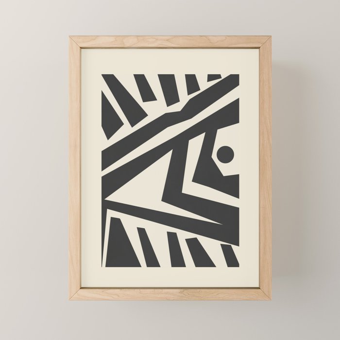 Geometrical Play 11 Mini Art Print Gallery Image 1