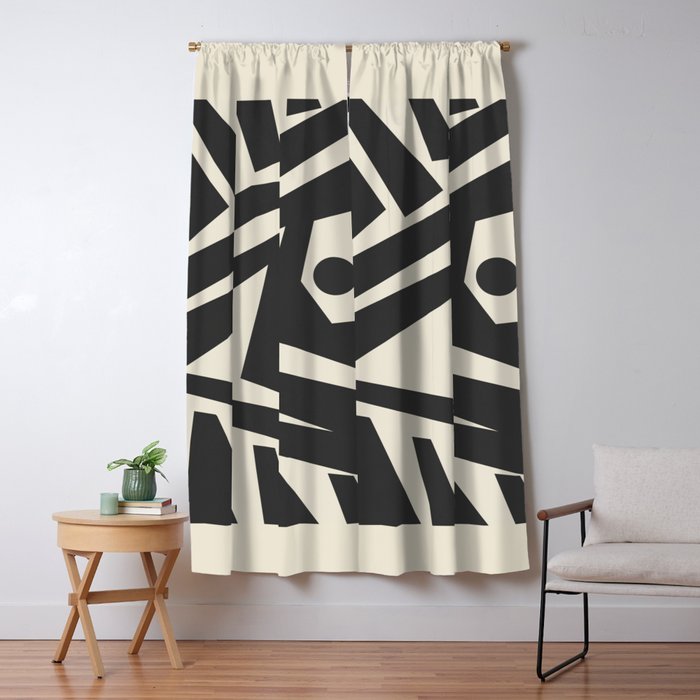 Geometrical Play 11 Window Curtain Gallery Image 5