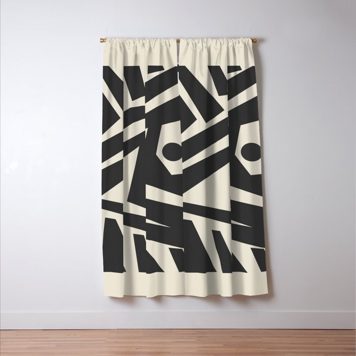 Geometrical Play 11 Window Curtain Gallery Image 3