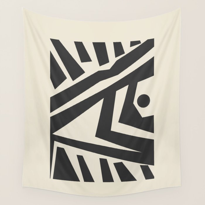Geometrical Play 11 Wall Tapestry Gallery Image 4