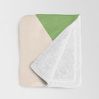 Festive Chevron Pattern Close-up - Red, Pink & Green Throw Blanket Gallery Image 3