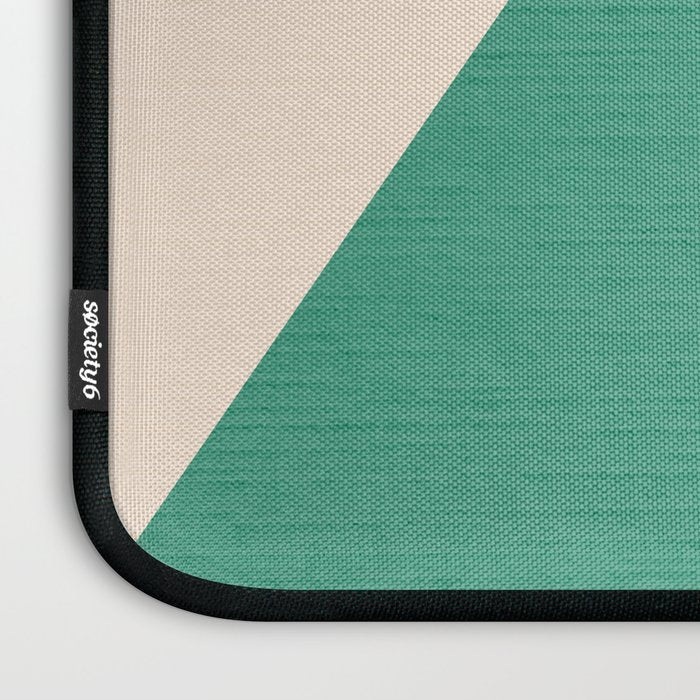 Festive Chevron Pattern Close-up - Red, Pink & Green Laptop Sleeve Gallery Image 3