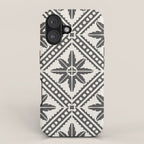 TAZA STAR TILE GREY iPhone Case Gallery Image 1