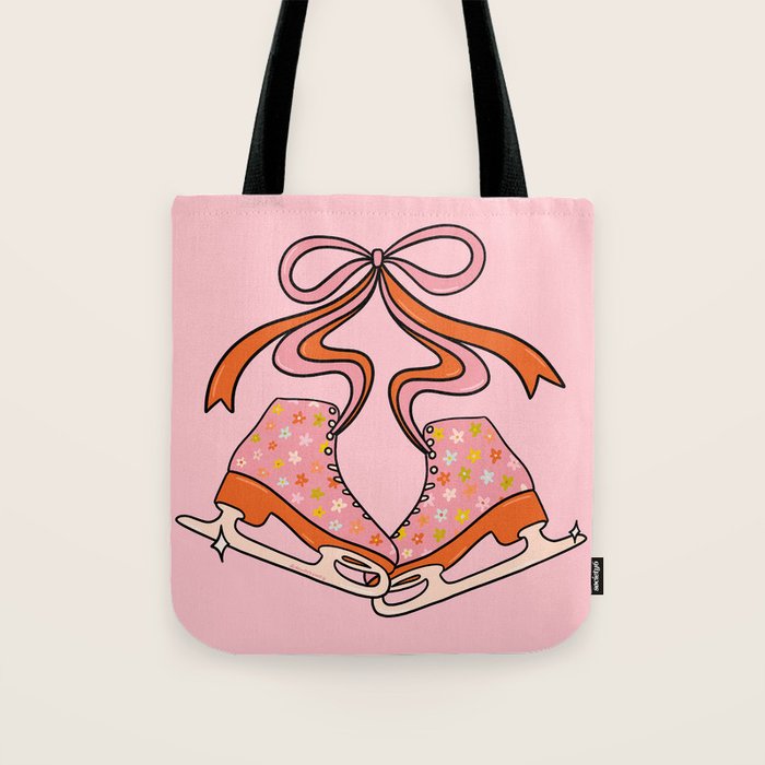 Retro Skates Tote Bag Gallery Image 1