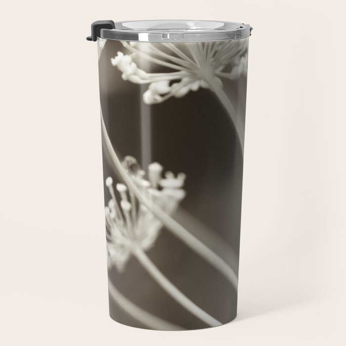 Dill Botanical Abstract 3 Travel Mug Gallery Image 3