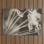 Dill Botanical Abstract 3 Outdoor Rug Gallery Image 1
