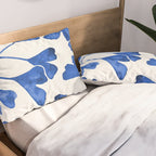 Ginkgo Biloba - Navy Pillow Sham Gallery Image 2