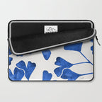 Ginkgo Biloba - Navy Laptop Sleeve Gallery Image 2