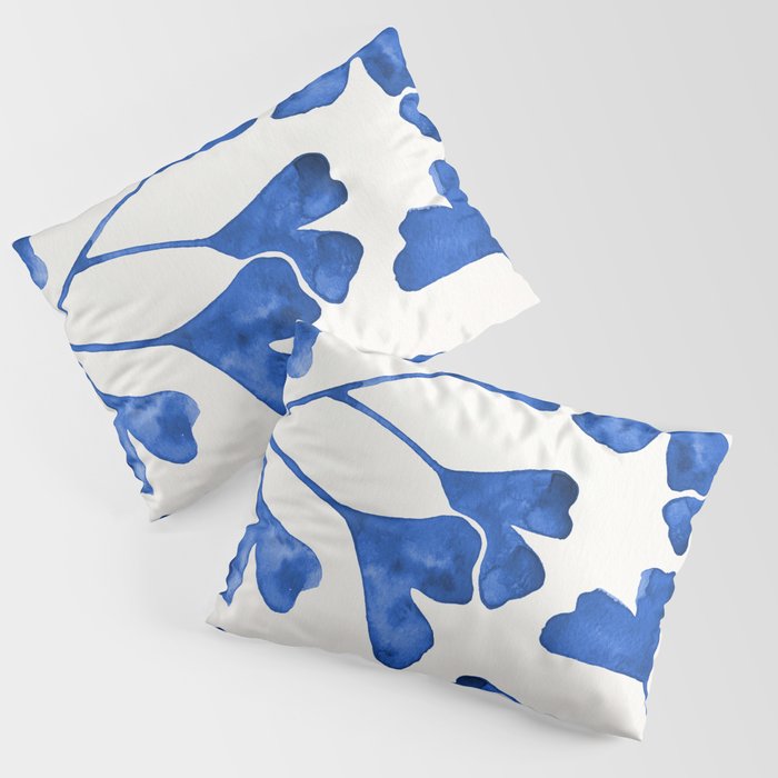 Ginkgo Biloba - Navy Pillow Sham Gallery Image 3