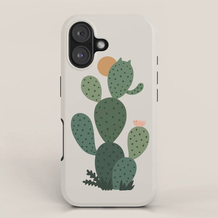 Cat Plants: Cat-tus iPhone Case Gallery Image 1
