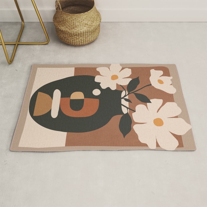 Geometric Blossom 2 Rug Gallery Image 1
