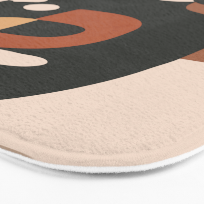 Geometric Blossom 2 Bath Mat Gallery Image 3