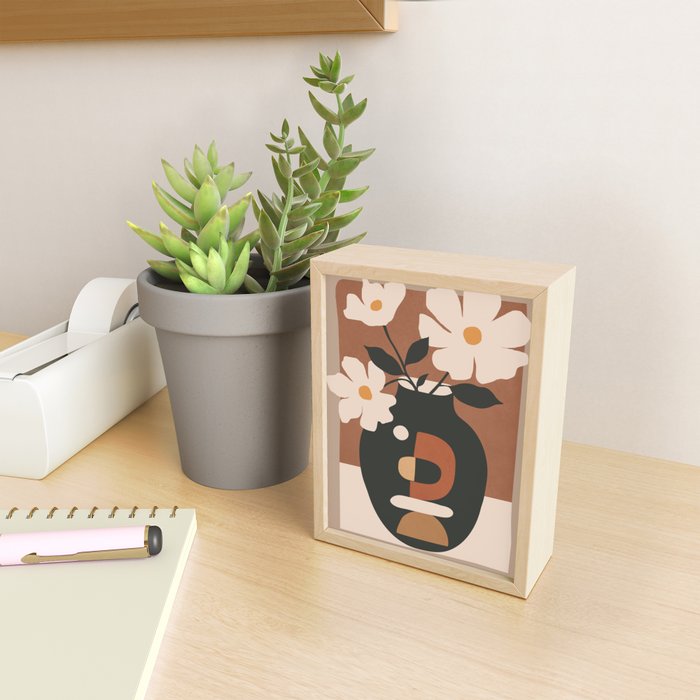 Geometric Blossom 2 Mini Art Print Gallery Image 2