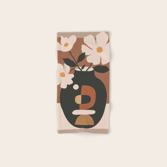Geometric Blossom 2 Bath Towel Gallery Image 1