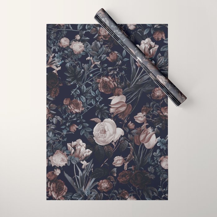 Night Forest XXV Wrapping Paper Gallery Image 1