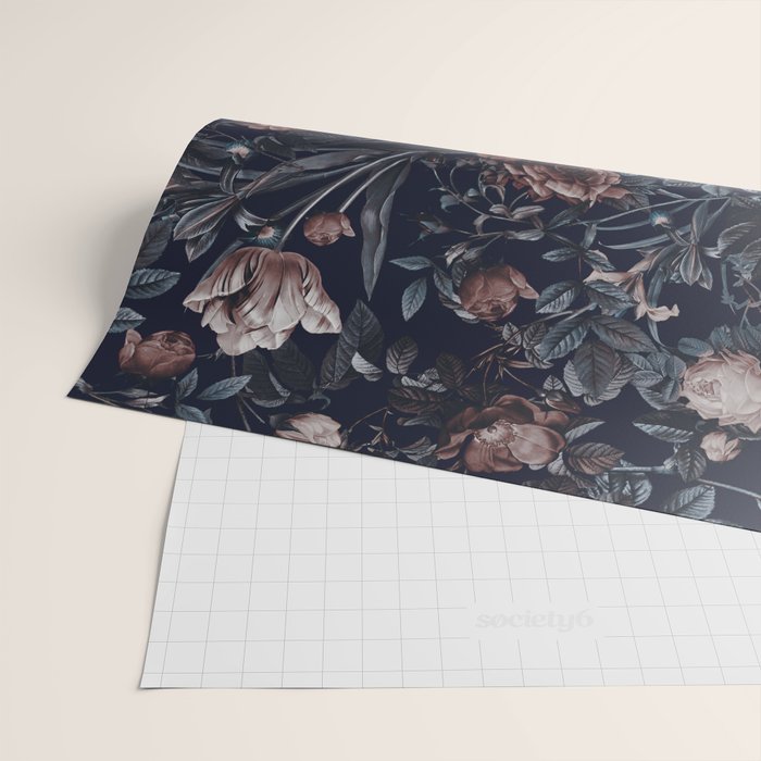 Night Forest XXV Wrapping Paper Gallery Image 2