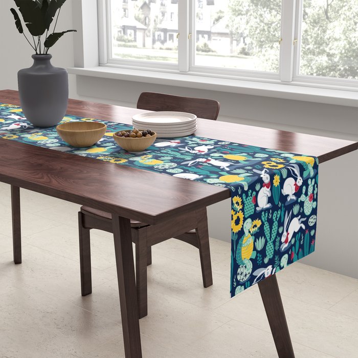 The tortoise and the hare Table Runner Gallery Image 2