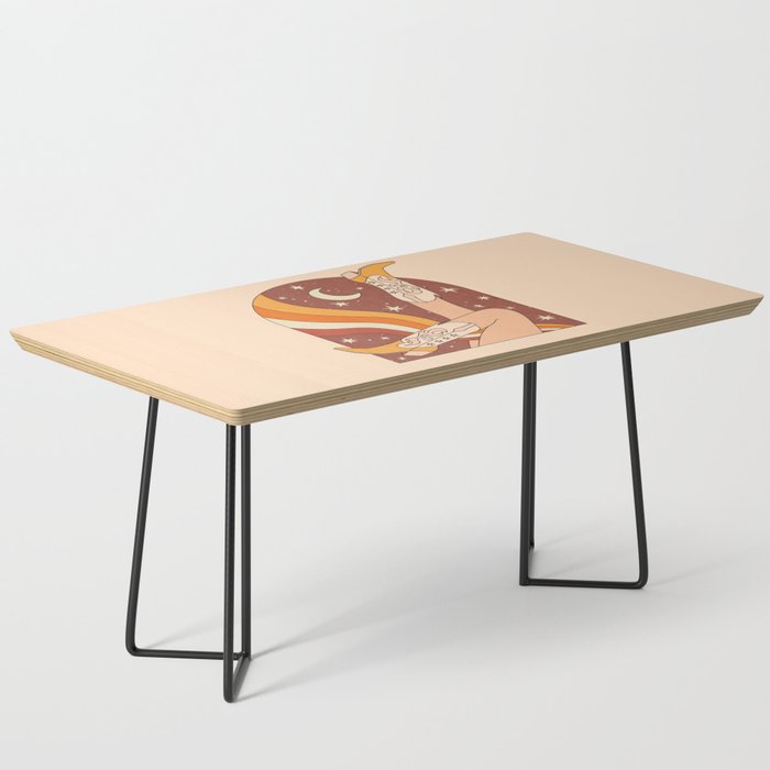 Neutral 70s Western Boots Coffee Table Gallery Image 1