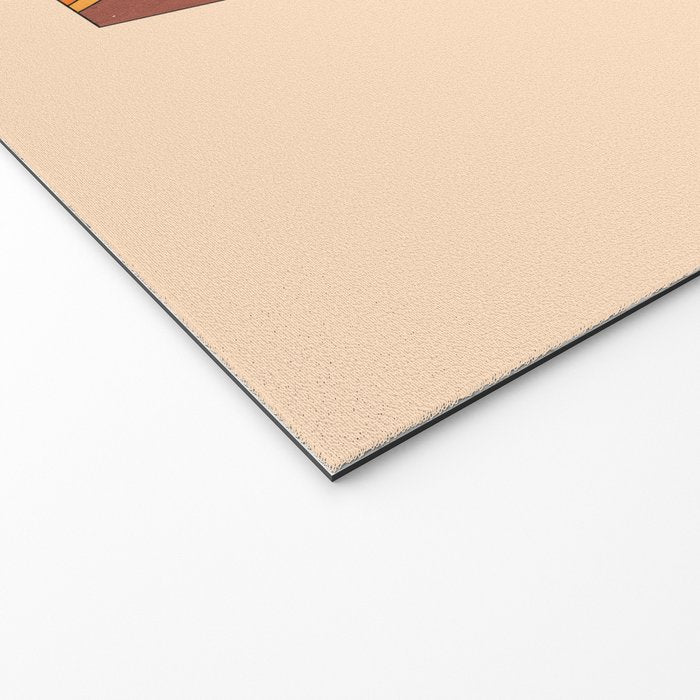 Neutral 70s Western Boots Welcome Mat Gallery Image 2