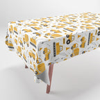 Construction Trucks Tablecloth Gallery Image 1